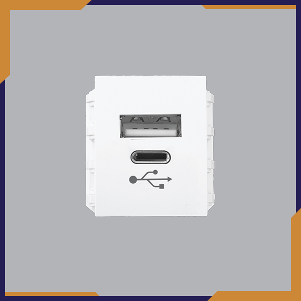 Ổ cắm sạc USB A6USB-A/C